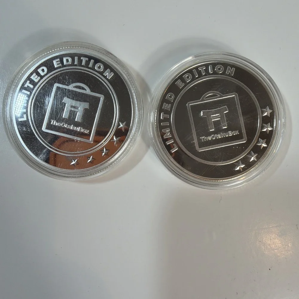 The Otaku Box Anime Challenge Coin Lot - Saber Fate & Asuna SAO Token